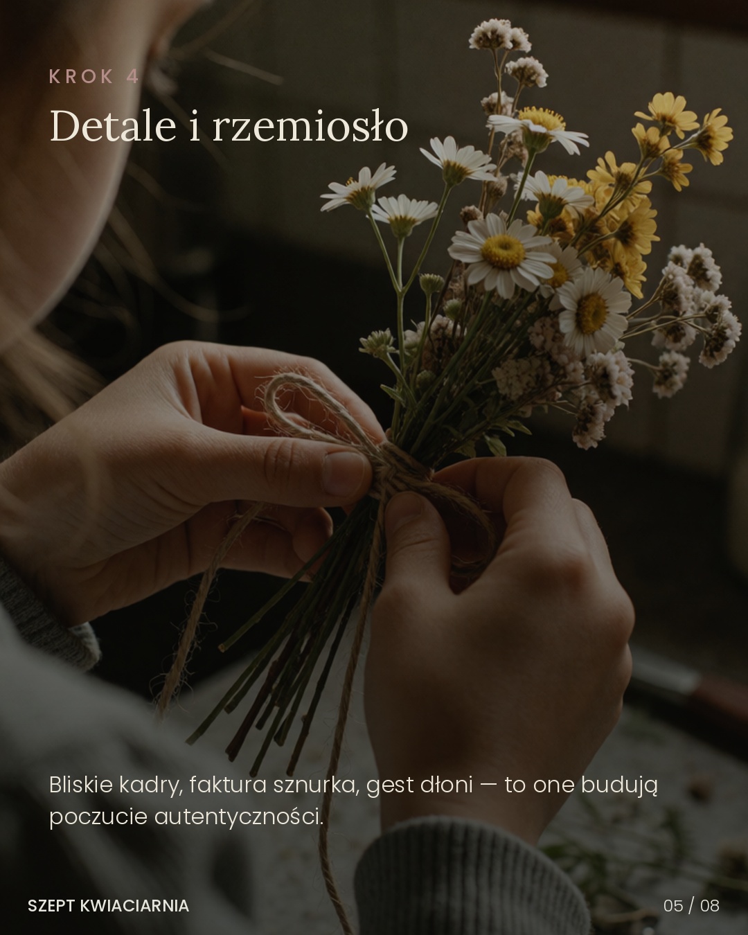 SZEPT Kwiaciarnia - detale i rzemiosło, slajd 5